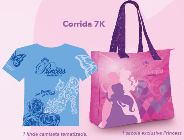 Princess Magical Run: kit para quem for participar da corrida