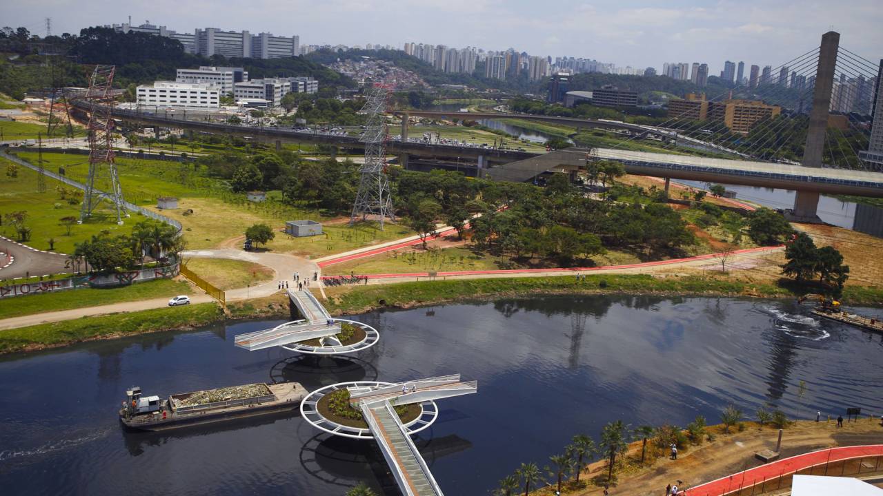 ciclovia pinheiros ponte