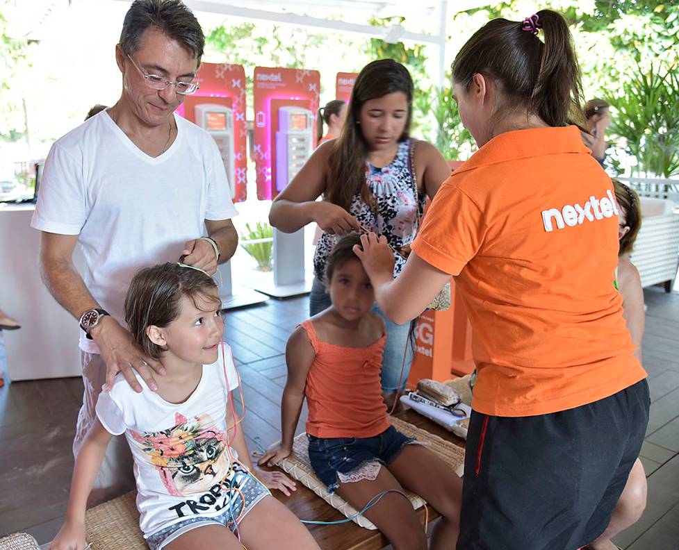 Walter Adasco e a filha Helena estreitam os la&ccedil;os com oficina de terer&ecirc;