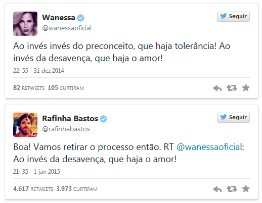 Rafinha Bastos ironiza post de Wanessa Camargo nas redes sociais