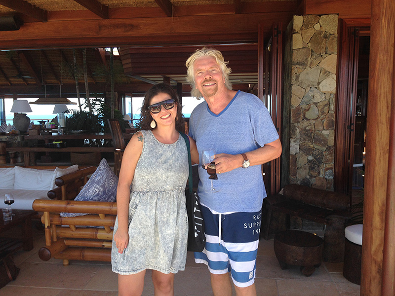 Tatiana Cesso e Richard Brenson