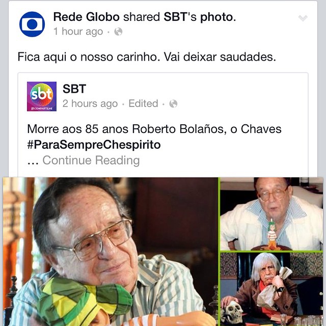 Chaves - Globo SBT