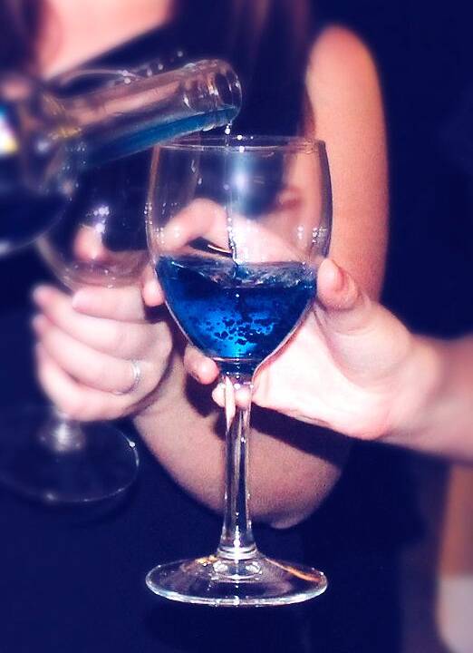 vinho azul