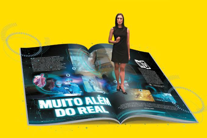 Interação salta das páginas de VEJA SÃO PAULO com o Mobile View