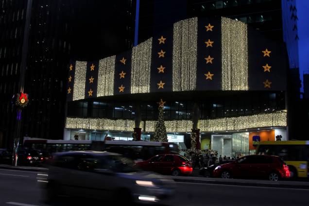O shopping Center 3 oferece decorações para o público interagir
