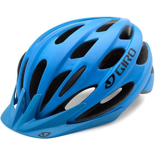 Capacete Giro Revel azul fosco, 149 reais, na Anderson bicicletas