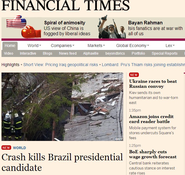 Financial Times - Eduardo Campos