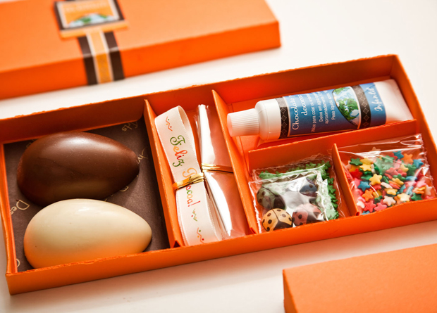 Chocolat des Arts: opção para a criançada decorar os ovos