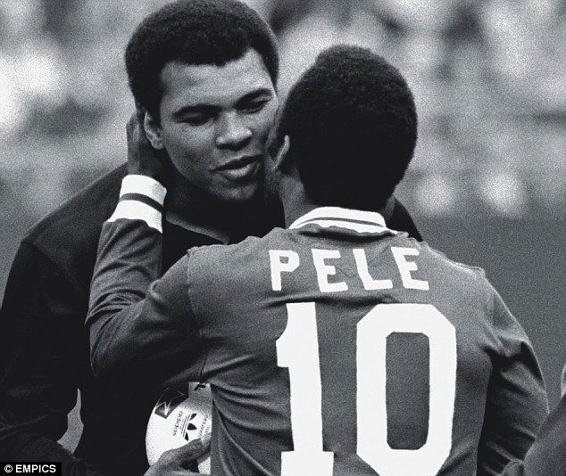 Pelé e Muhammad Ali