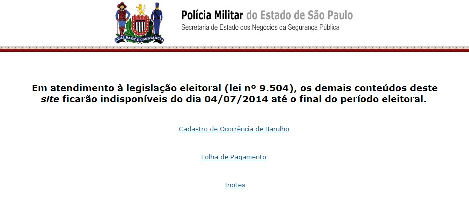 Site da PM