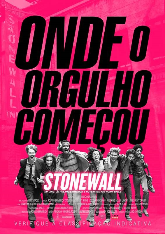 Stonewall - Onde o Orgulho Começou: pôster do filme