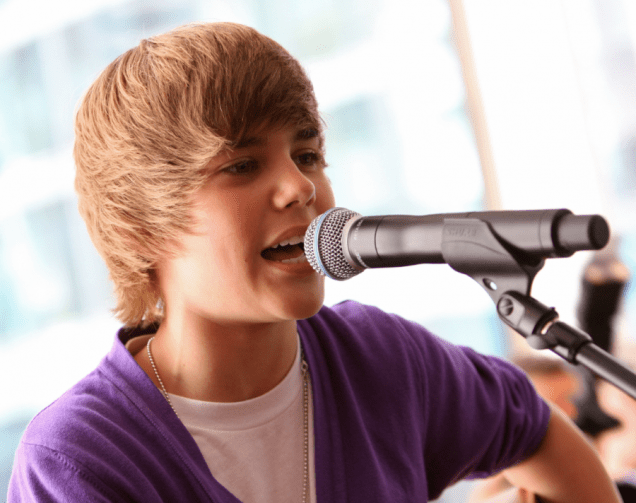 Justin Bieber, em 2009