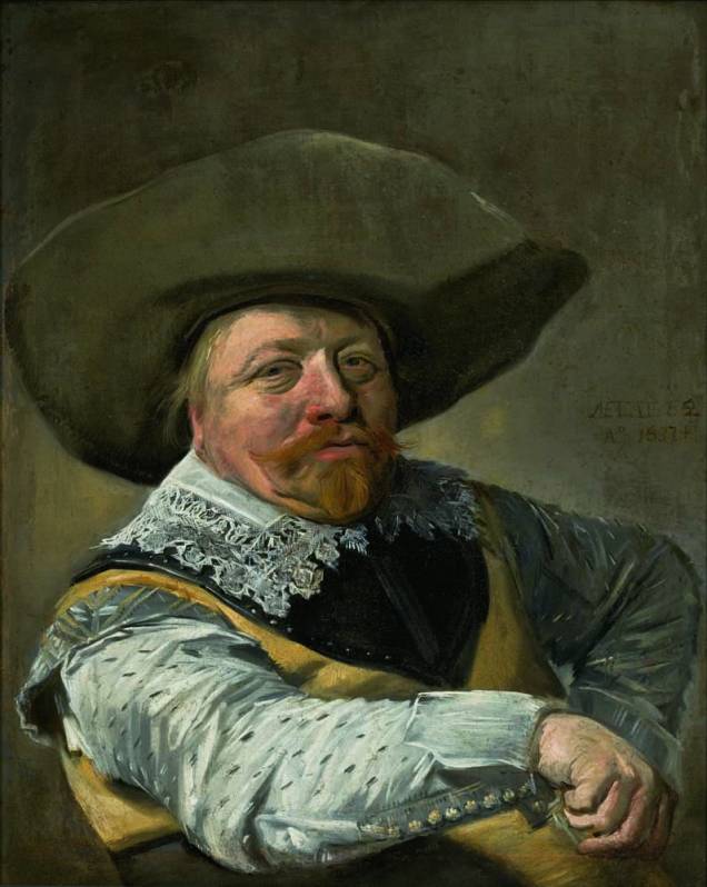 Oficial Sentado, 1631, Frans Hals