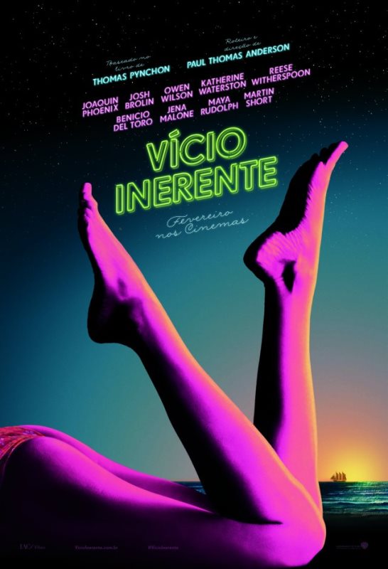 Vício Inerente: pôster do filme Vício Inerente: pôster do filme