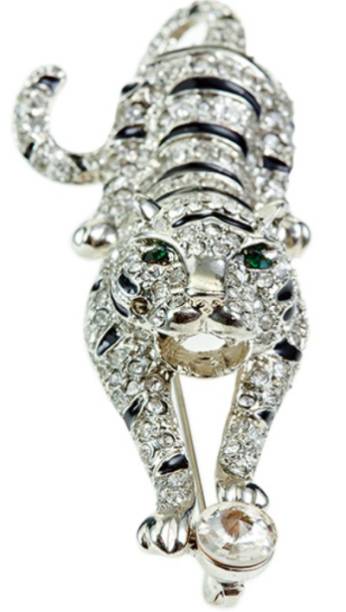 Broche de strass, R$ 68,00. Duza, Rua Peixoto Gomide, 1787, Jardim Paulista, tel.: 3063-0523, www.duza.com.br.