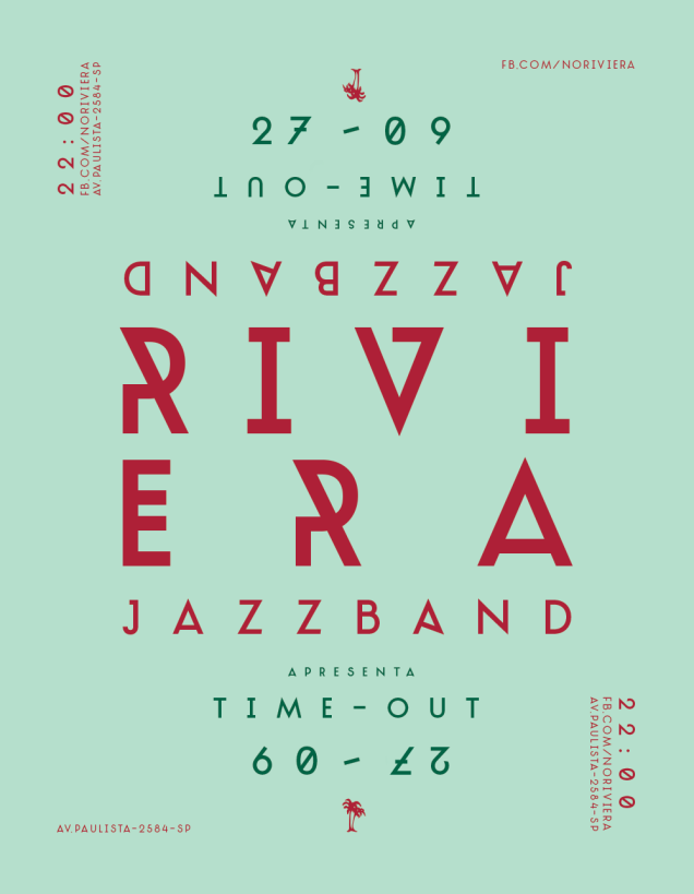 Os primeiros cartazes: Riviera Jazz Band interpreta o clássico álbum Time Out na estreia da noite de Facundo