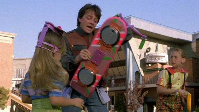De Volta para o Futuro 2: o ator Michael J. Fox novamente no papel de Marty
