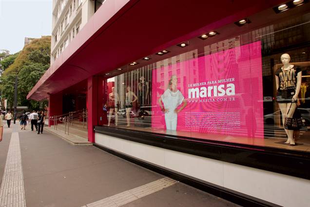 	Marisa na Avenida Paulista: dentro da norma