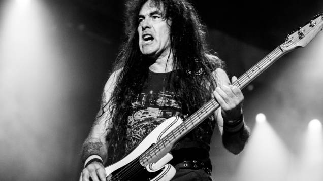 Steve Harris, o baixista da banda