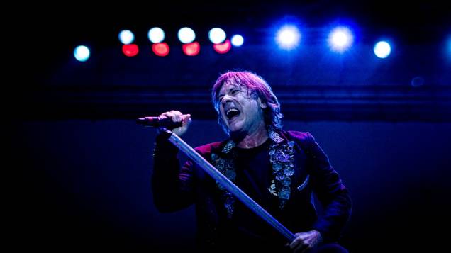 Bruce Dickinson, a voz do grupo desde 1982 Bruce Dickinson, a voz do grupo desde 1982