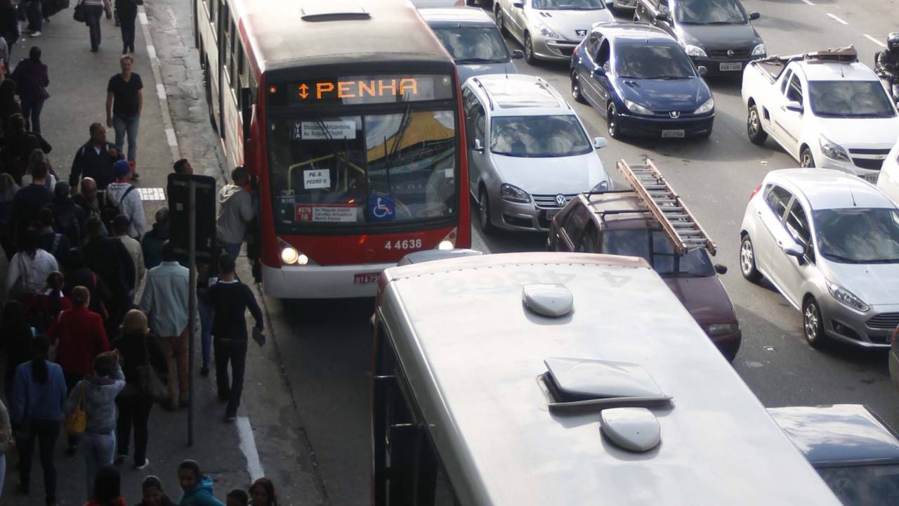 greve metrô congestionamento