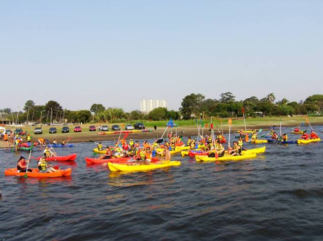 Na Represa Guarapiranga é possível curtir diversas modalidades aquáticas da Virada Esportiva Na Represa Guarapiranga é possível curtir diversas modalidades aquáticas da Virada Esportiva