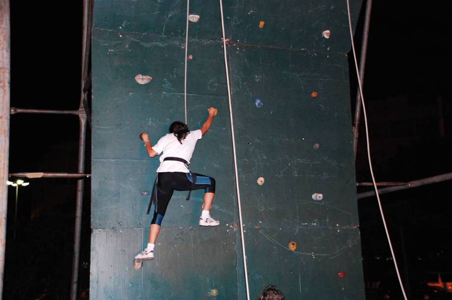 Escalada é um dos destaques do Parque do Carmo