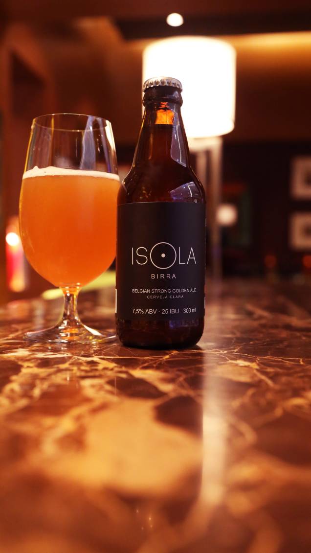 Birra Isola, rótulo de cerveja exclusivo do bar Isola