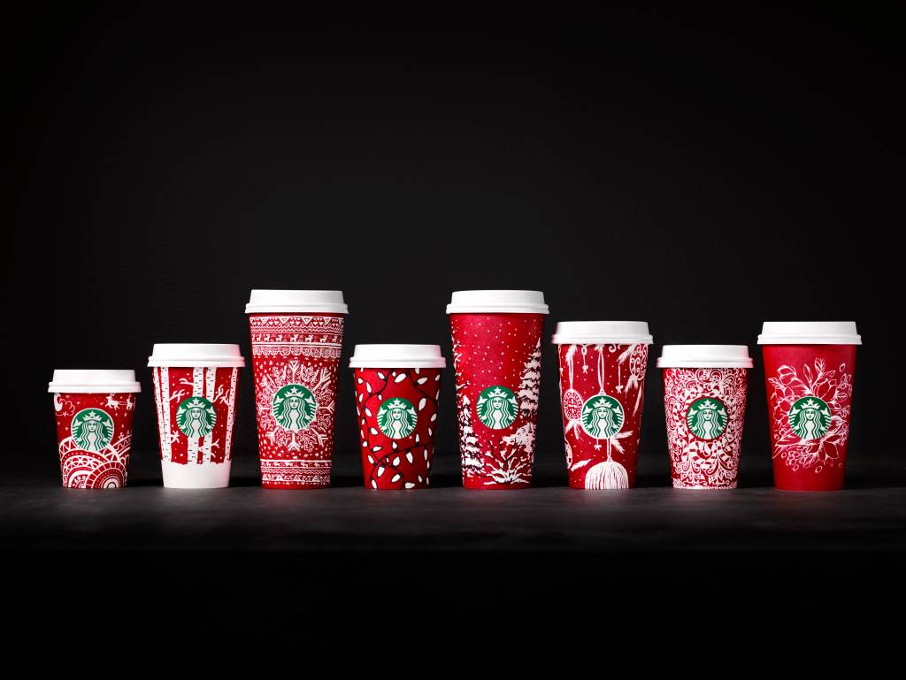 Starbucks - copos vermelhos natal