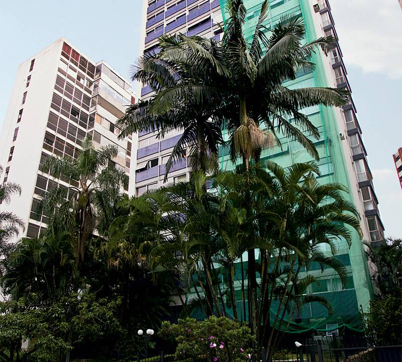 O edifício onde morou Hiromi Sato - Rua Pará