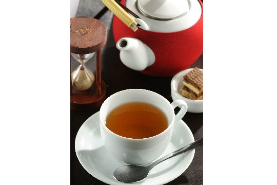 Indian chai, do Tea Connection: chá preto darjeeling com gengibre, canela, cardamomo e pimenta vermelha, com ou sem leite