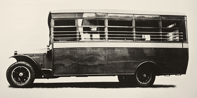 Primeiros ônibus - Memória