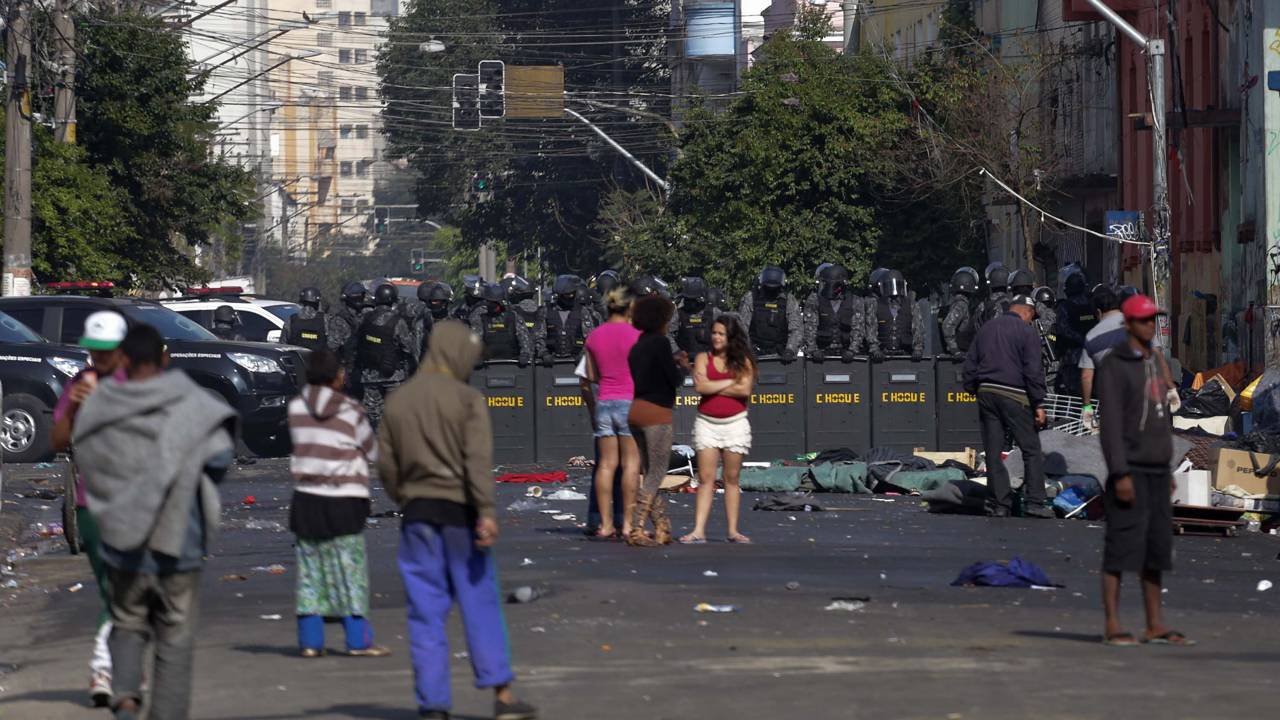 Polícia cracolandia