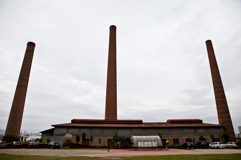 Casa das Caldeiras, na Barra Funda: fábrica de alvenaria de tijolos nos anos 20