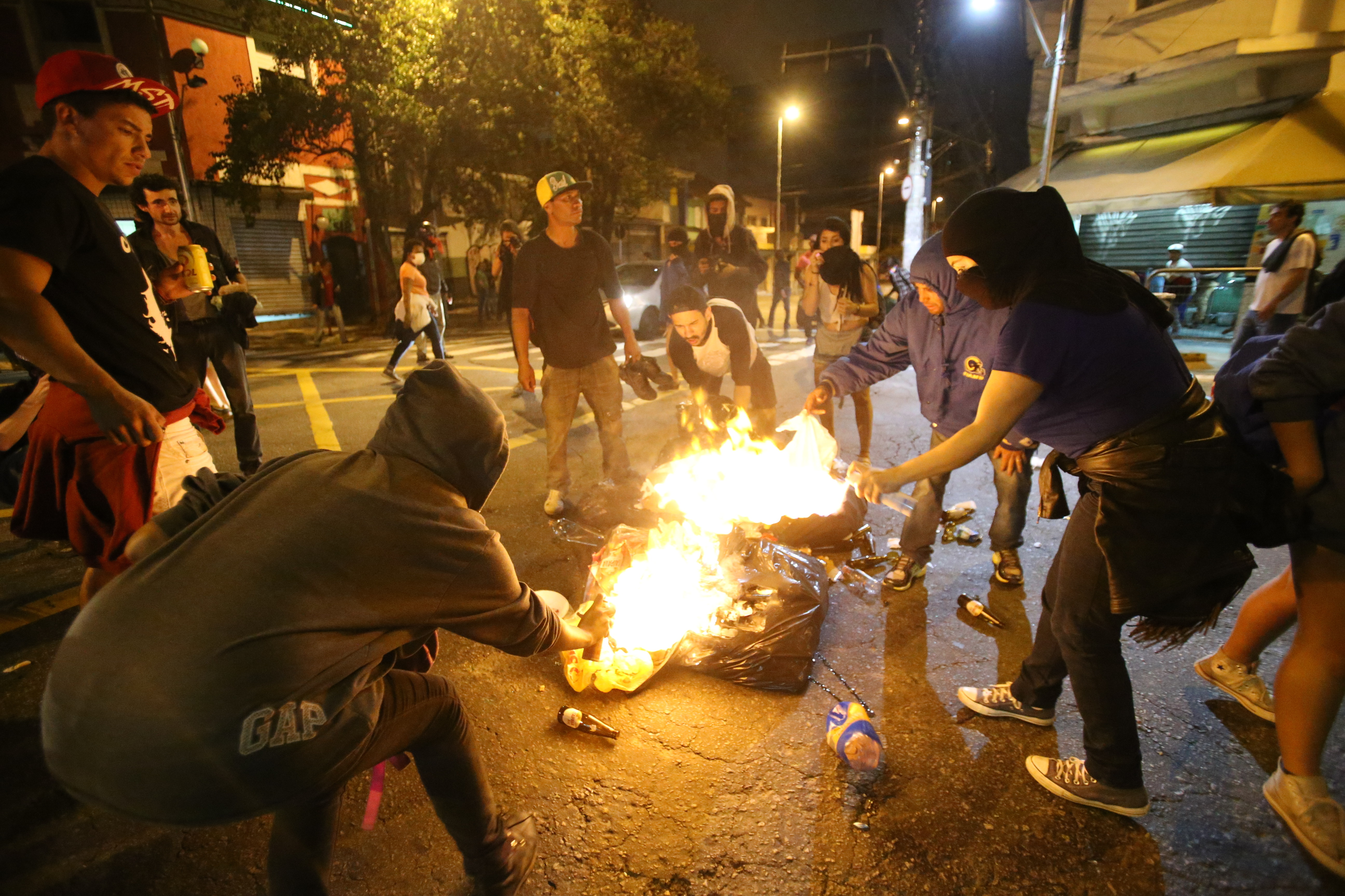 black blocs protesto