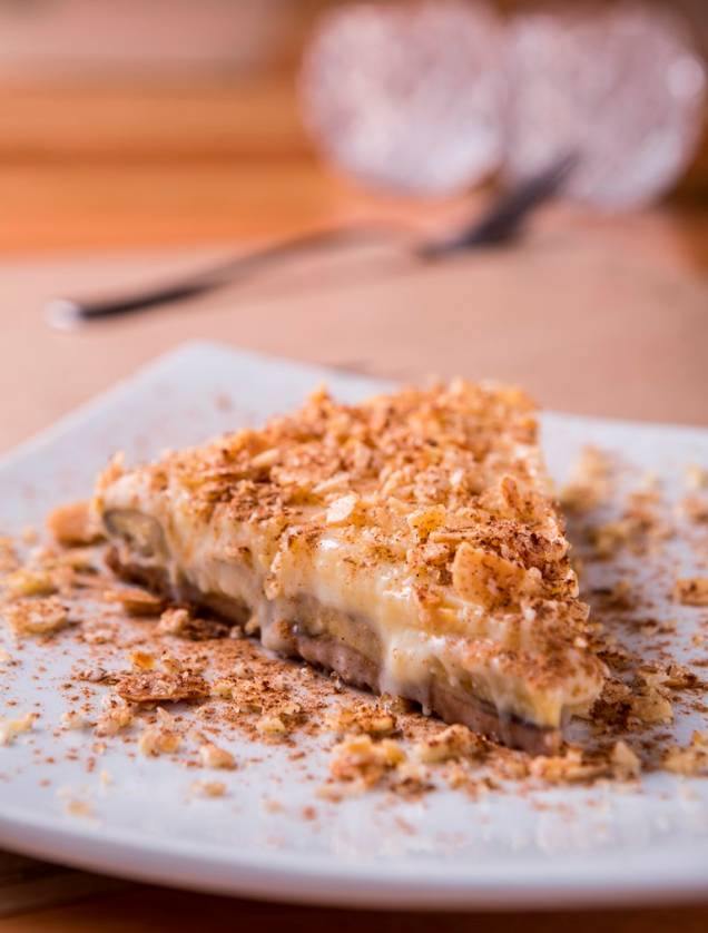 A torta de banana é uma injeção de glicose A torta de banana é uma injeção de glicose