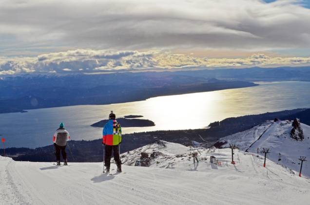 A paisagem do Cerro Catedral, a estação de esqui de Bariloche: investimentos de cerca de 25 milhões de reais em melhorias para a temporada de inverno.