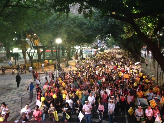 Manifestação professores