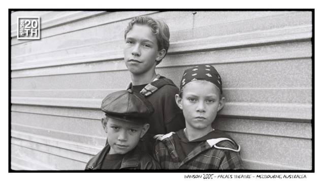 Os meninos, em foto de 1993, em Oklahoma, onde nasceram