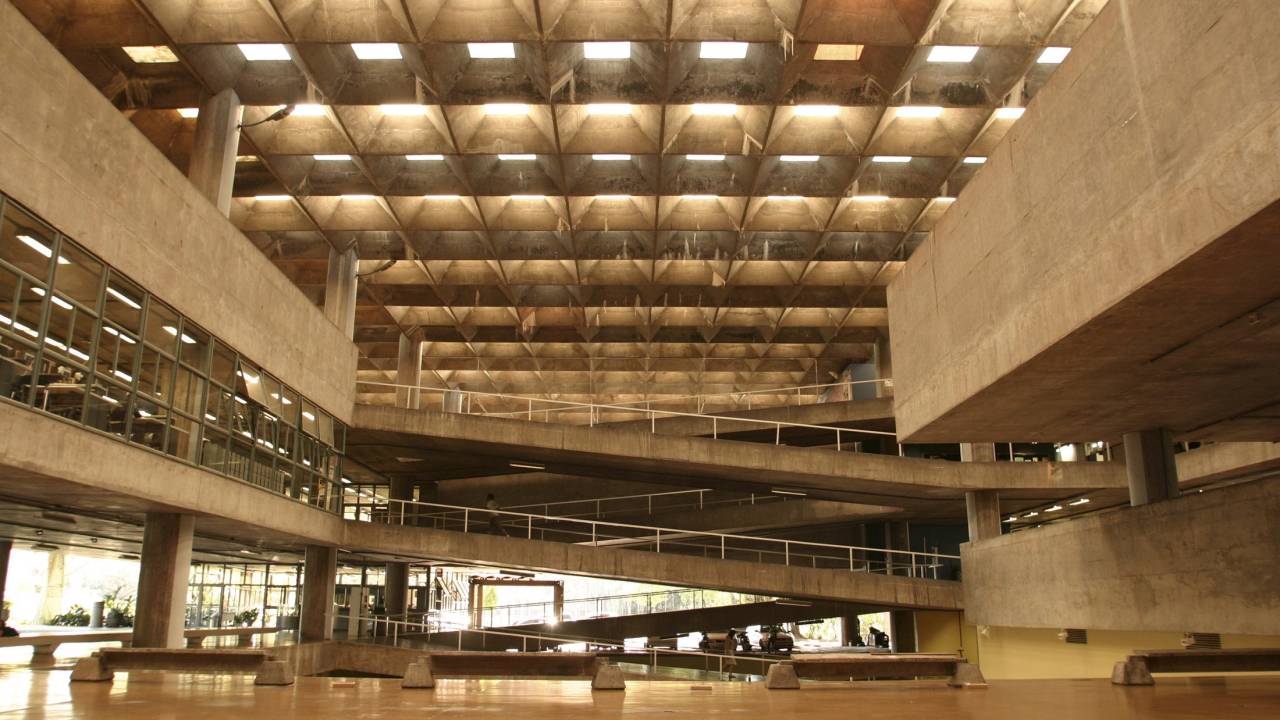 Edifício da Faculdade de Arquitetura e Urbanismo da USP - FAU