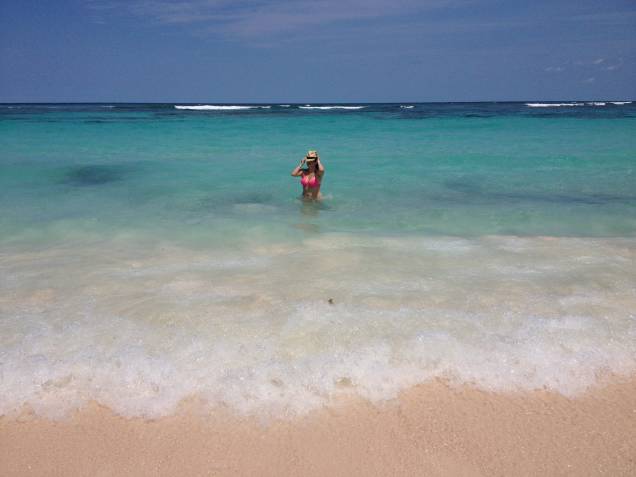 Cinquenta tons de azul: a água do mar, o principal cartão-postal de Punta Cana