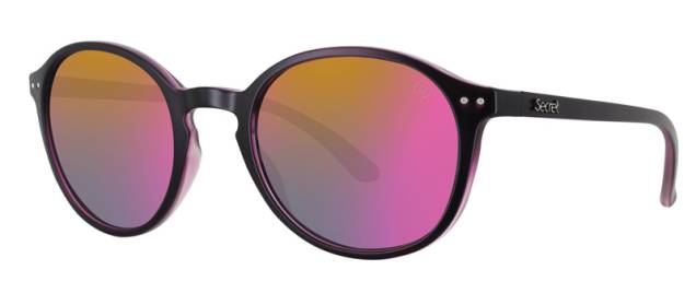 Óculos de sol matte, fúcsia e rosa, R$ 199,90, da <a href="https://www.secreteyewear.com.br" rel="Secret Eyewear" target="_blank">Secret Eyewear</a>
