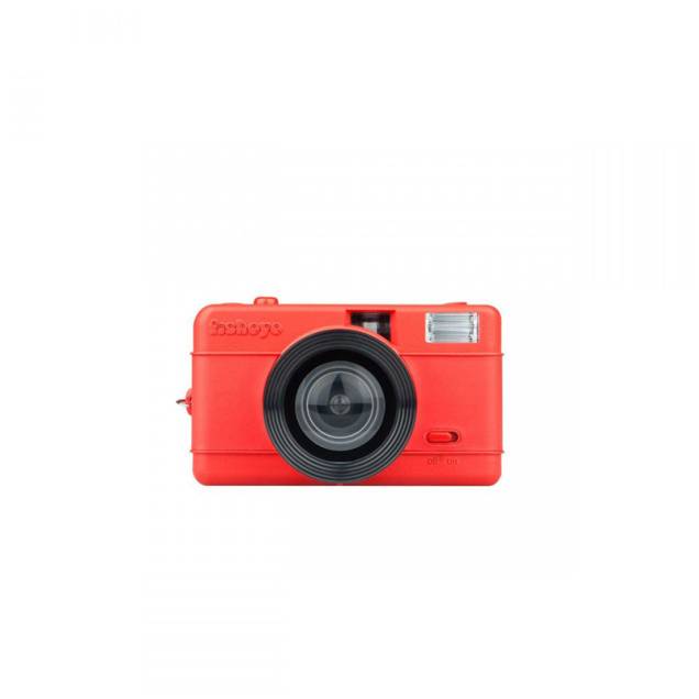 Câmera Lomo Fisheye One Red, R$ 180,41, na <a href="https://www.imaginarium.com.br/" rel="Imaginarium" target="_blank">Imaginarium</a>