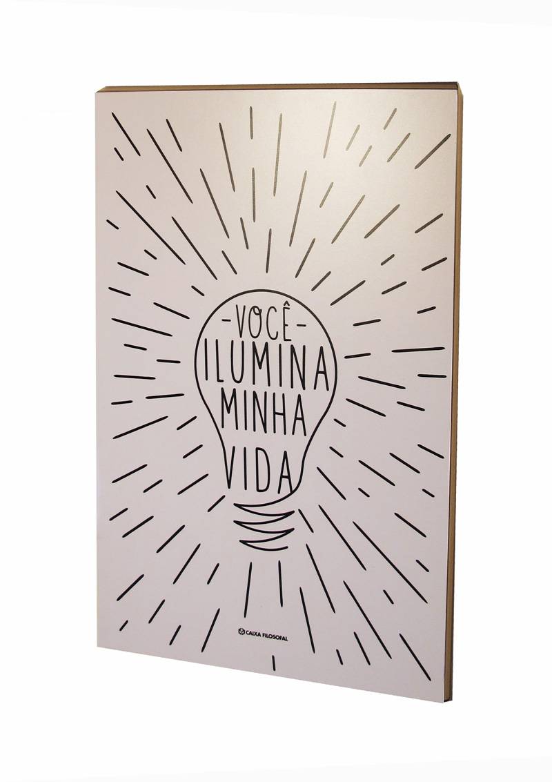 Placa com texto, R$ 179,00, da <a href="https://www.facebook.com/dot.objetos" rel="Dot.Art" target="_blank">Dot.Art</a>