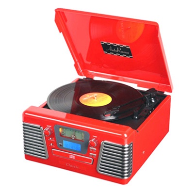 Rádio autorama vermelho, R$ 1 790,00, da <a href="https://www.finaestampa.com.br/" rel="Fina Estampa" target="_blank">Fina Estampa</a>