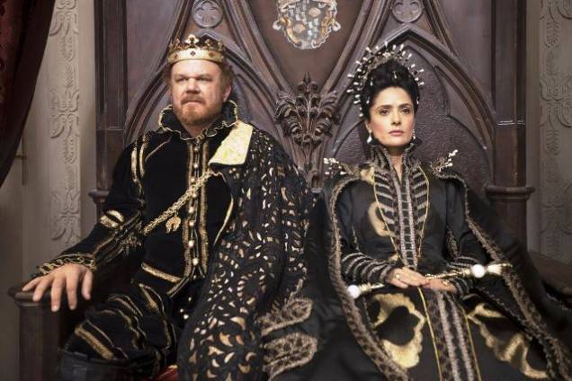 O Conto dos Contos: o rei (John C. Reilly) e a rainha (Salma Hayek)