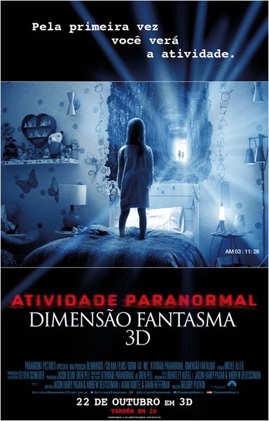 Pôster de Atividade Paranormal - Dimensão Fantasma
