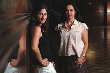 As organizadoras Tamara e Lina: 22 galerias na primeira edição