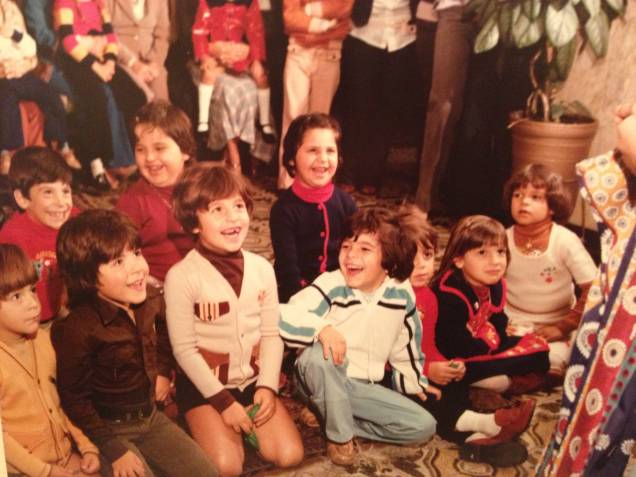 Aniversário de Eduardo, quando criança: sobrado estava sempre cheio de amigos Aniversário de Eduardo, quando criança: sobrado estava sempre cheio de amigos