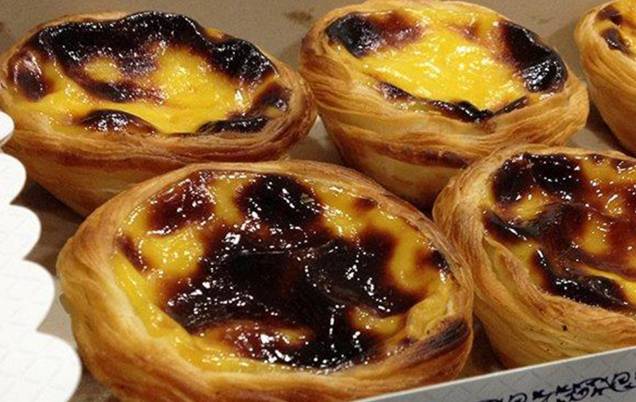 Clássico português: pastel de nata, da Casa Mathilde Clássico português: pastel de nata, da Casa Mathilde